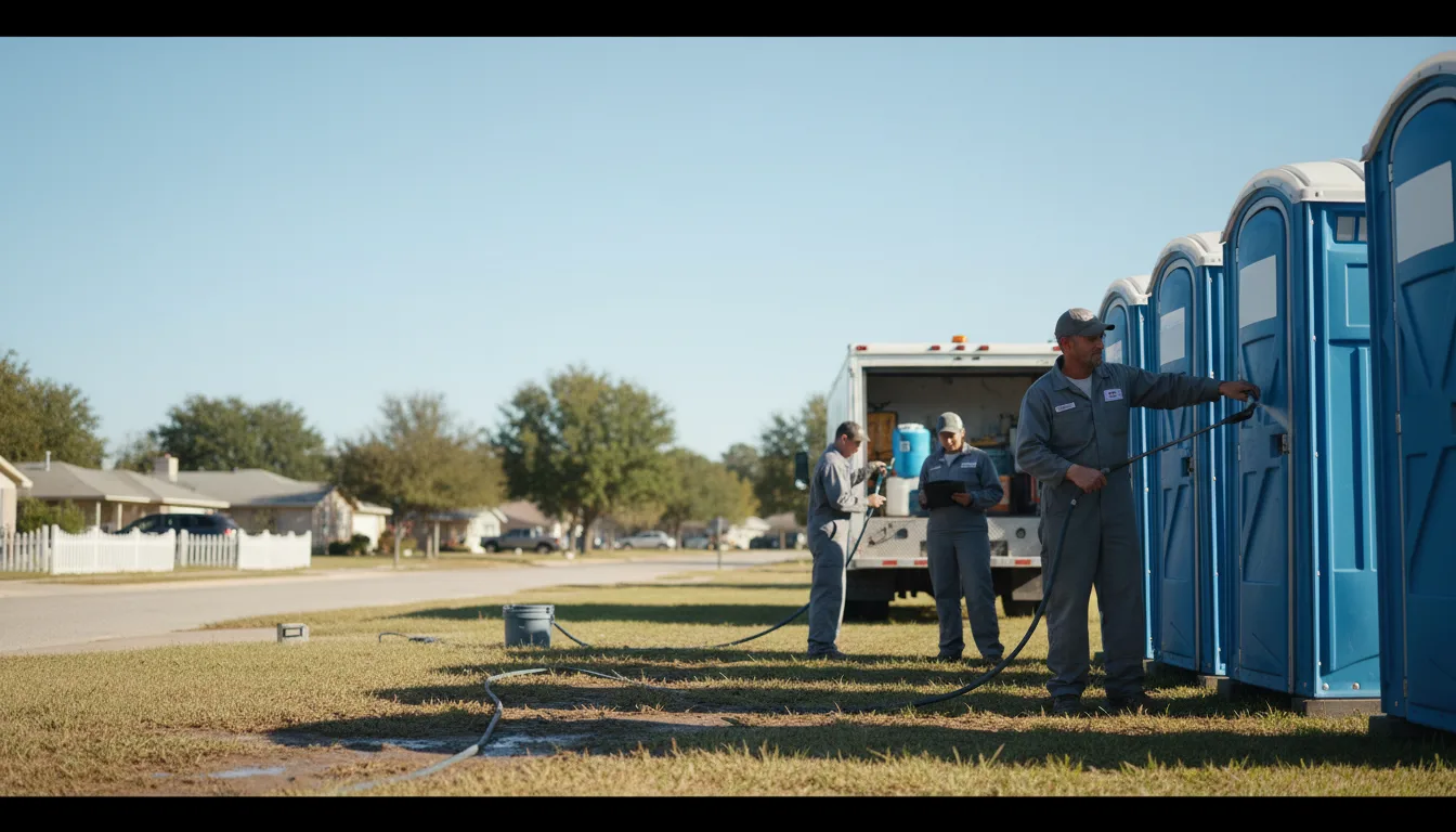 Long-Term Portable Toilet Rental in Leonardtown, MD near me